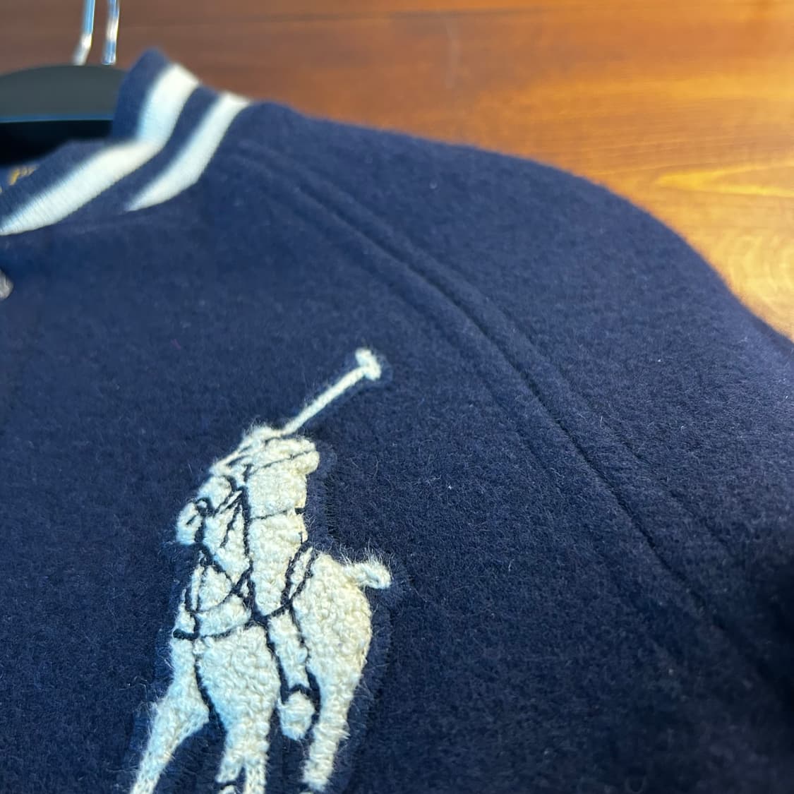 아동 폴로모직바시티쟈켓 상품이미지2