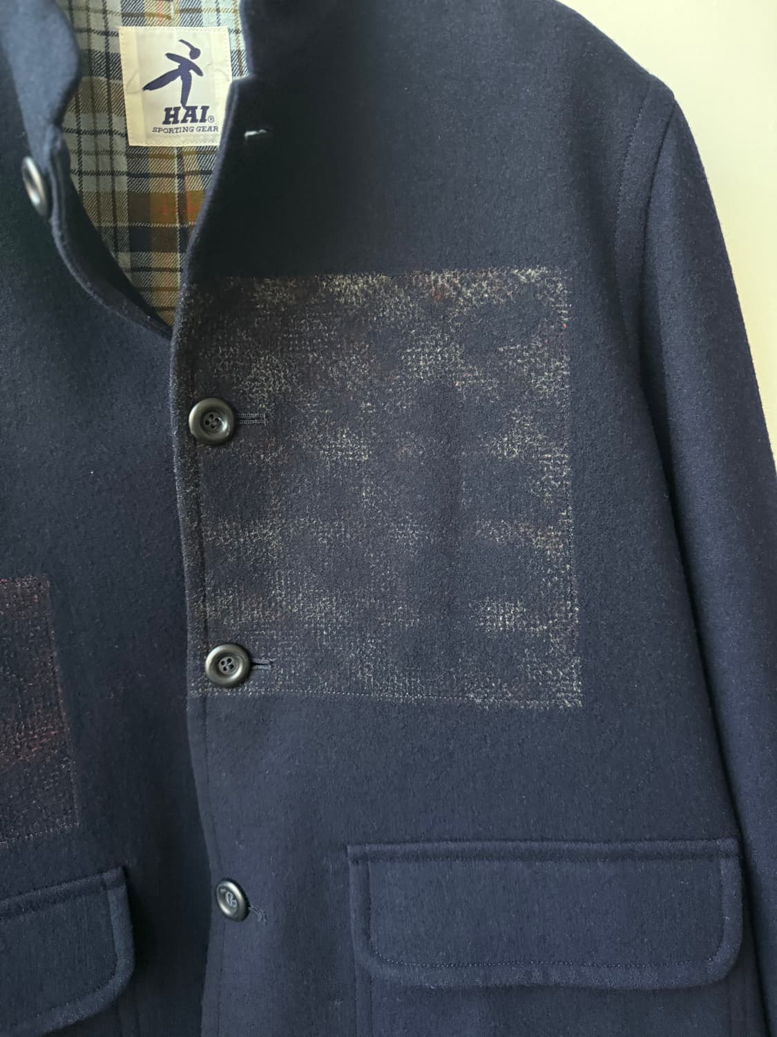 이세이미야케 코트 네이비  상품이미지3