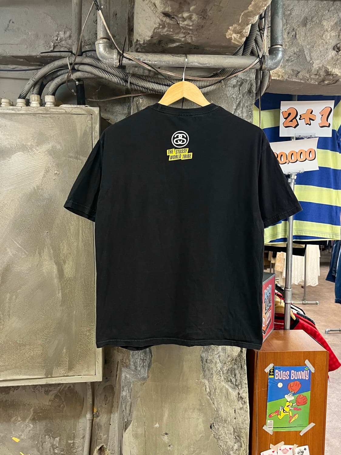 STUSSY × JOHN YATES 반팔티 블랙 M  #csz3829 상품이미지2