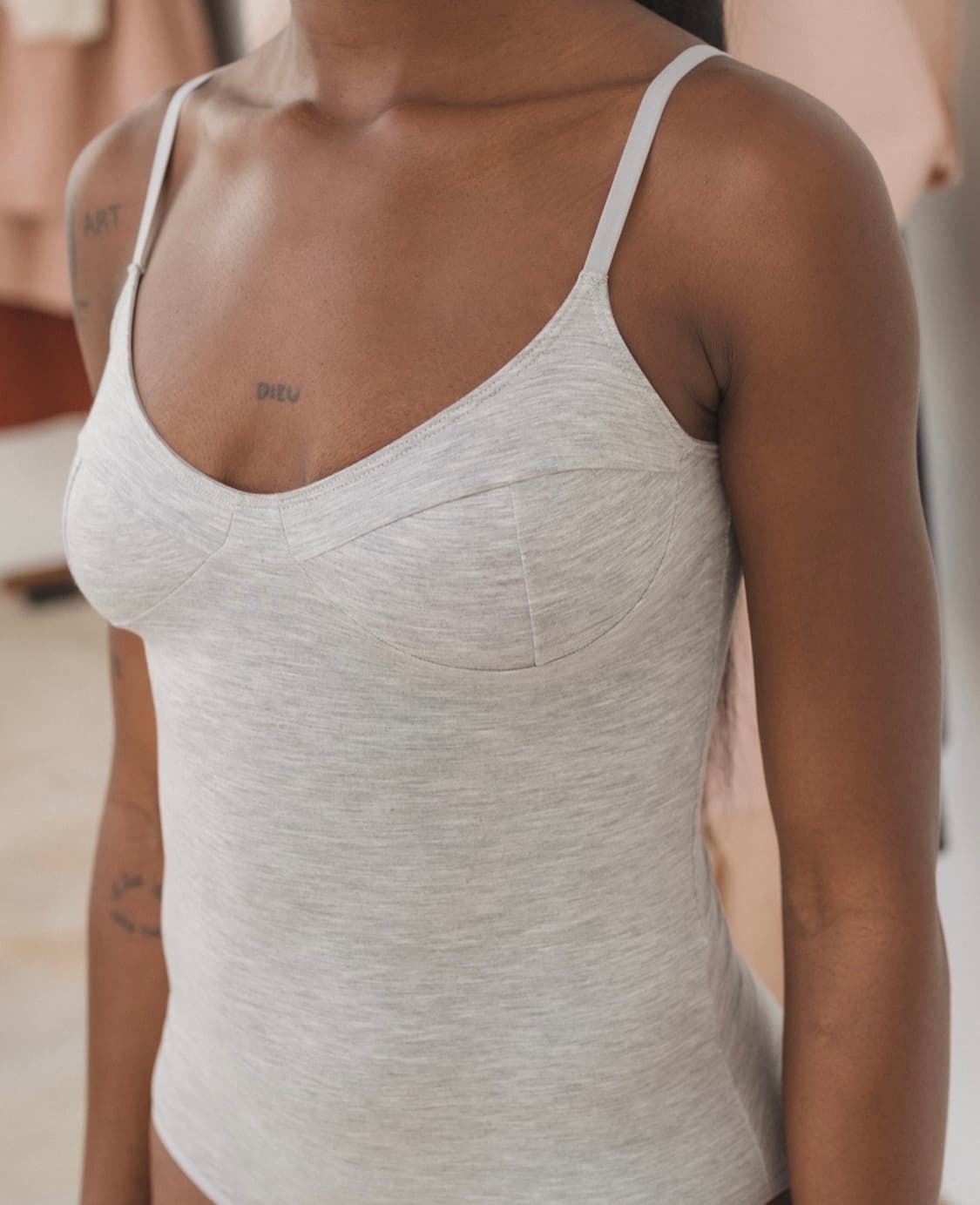 베이스레인지 body with bra 그레이 상품이미지2