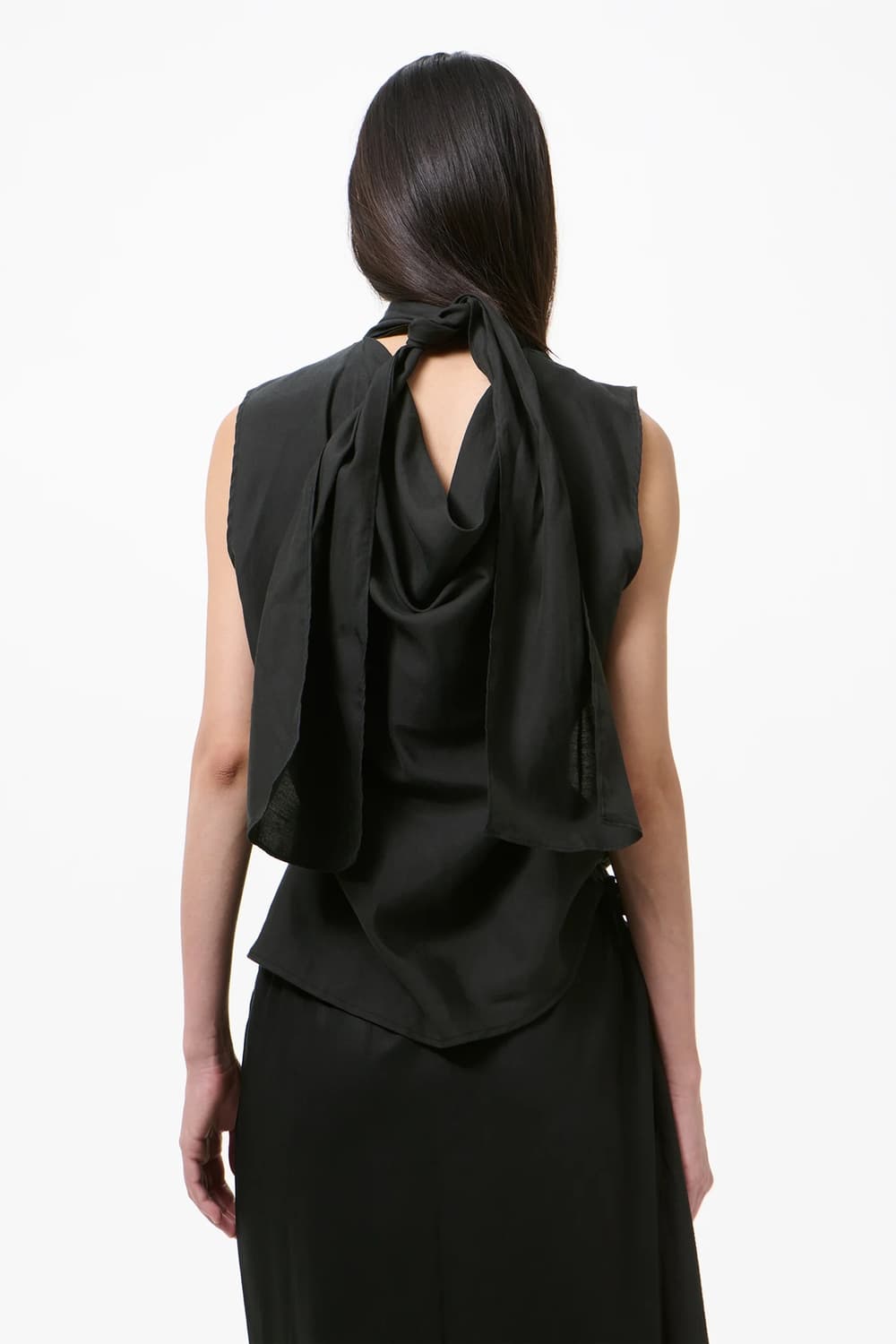 [34,36]아워레가시 26ss VIRTUOUS 블라우스/블랙 상품이미지5