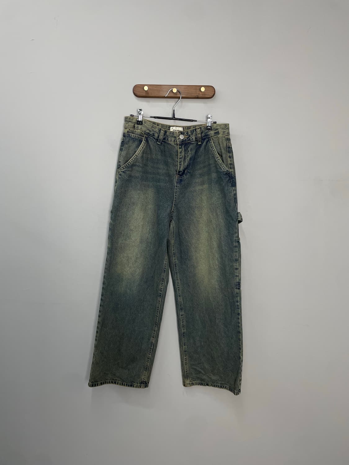 디스펑트 워싱 카펜터 데님 팬츠 H1548 상품이미지3