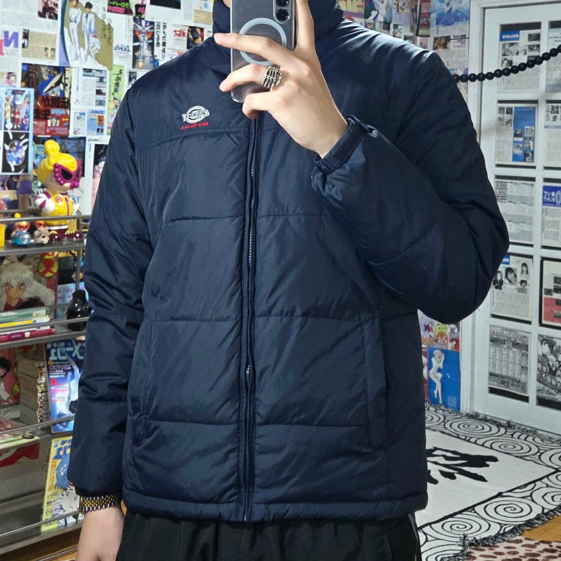 디키즈 네이비 경량 패딩  상품이미지2