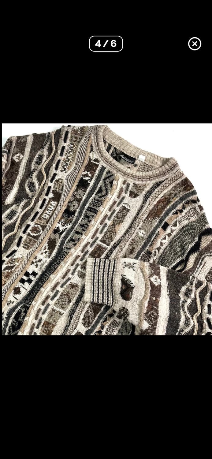 이태리 빈티지 케이블 니트 상품이미지4