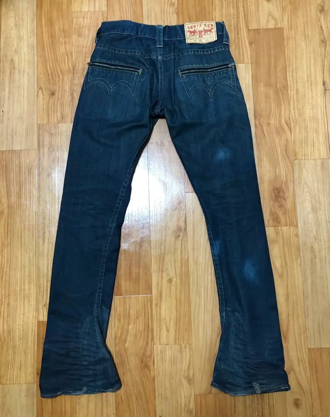 LEVIS RED 리바이스 레드 03/SS 오일워싱 멕시칸 부츠컷 데님 상품이미지8