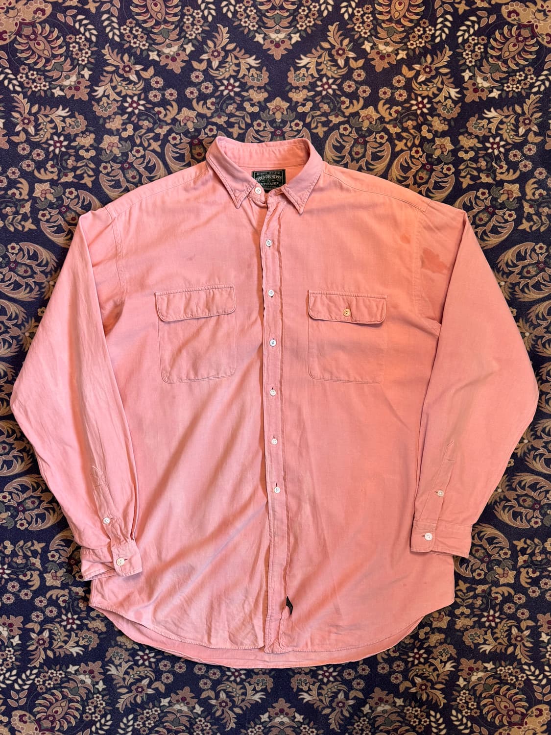 90s 폴로 컨트리 코튼트윌 워크셔츠 상품이미지1