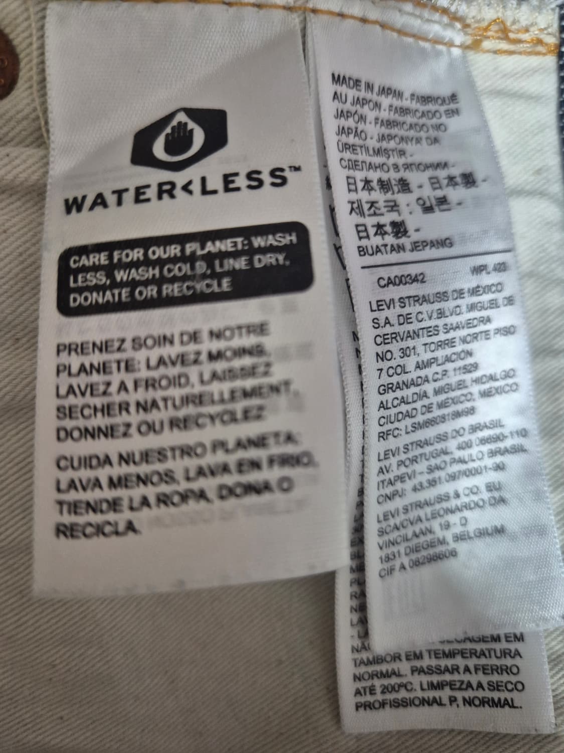 리바이스 lvc 1947 501 (47501) 리지드 청바지 30 상품이미지7