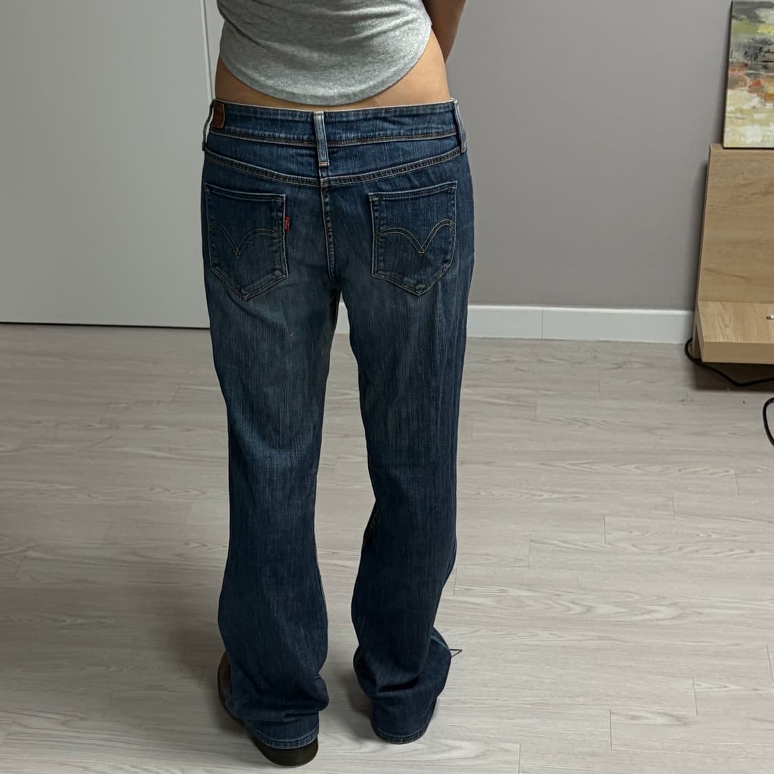Levi's lady style semi bootcut denim 상품이미지1
