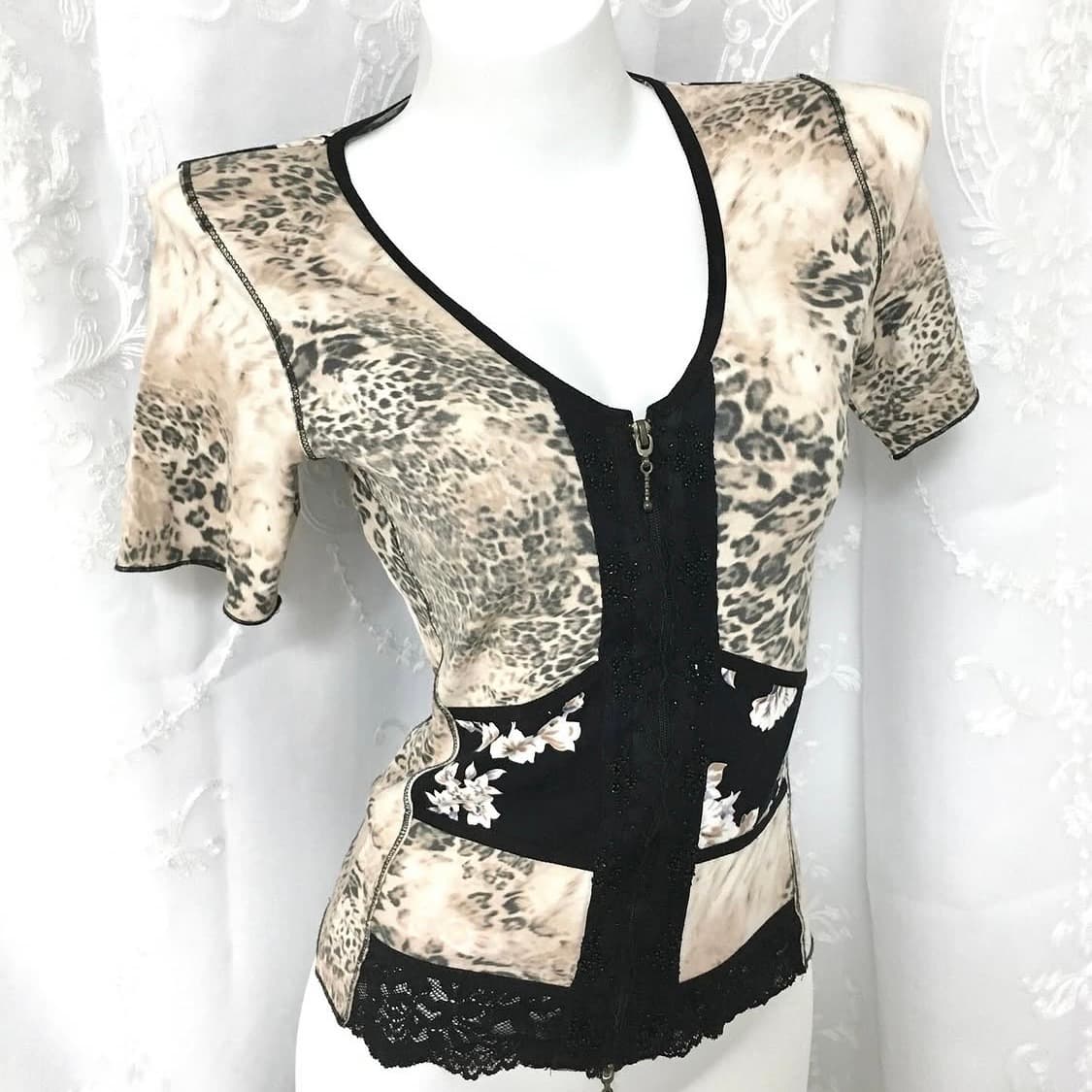 빈티지 296 oriental slim half zip-up 상품이미지2