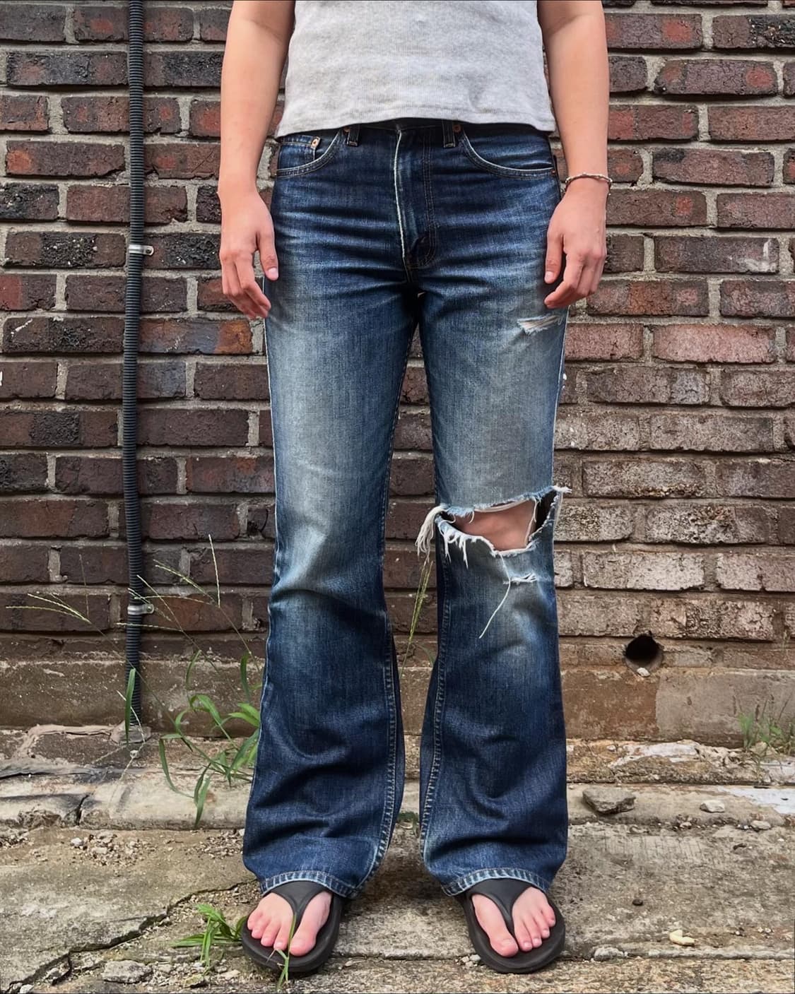 90s Levi’s 517 flare jean 상품이미지1