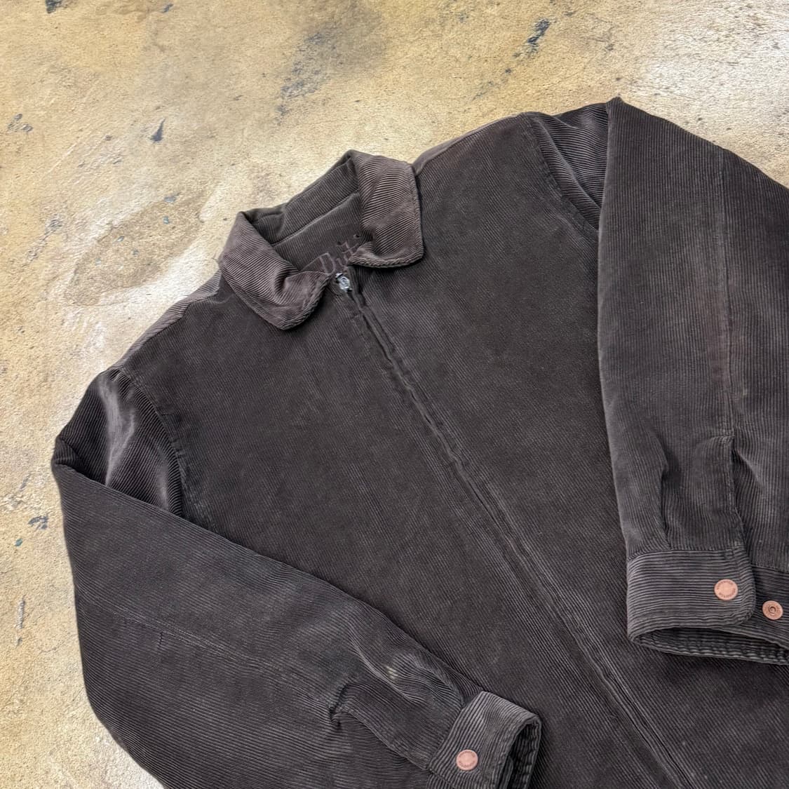 본더치 코듀로이 골지 초코 브라운 자켓 100 상품이미지1