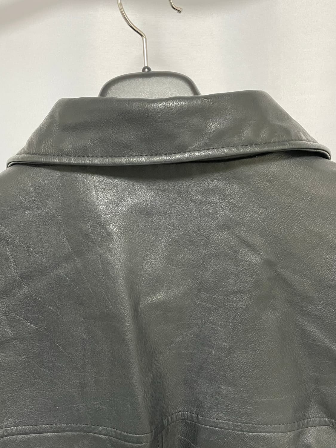 [D.O Archives] 90s 올드갭 레더 카코트 블랙(XL) 상품이미지4