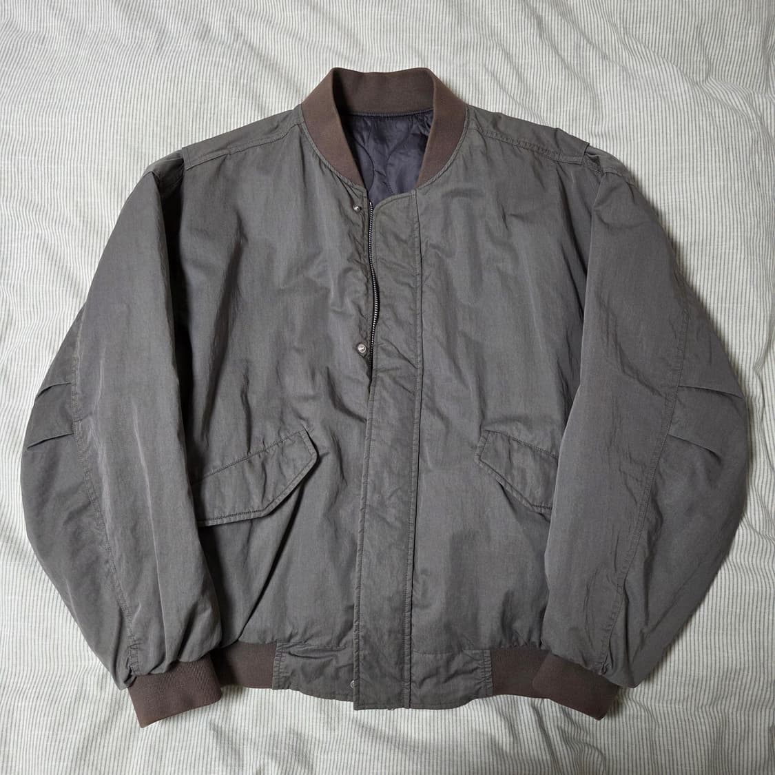 브라운야드 리버시블 ma-1 올리브 4 / 마원 항공점퍼 상품이미지1