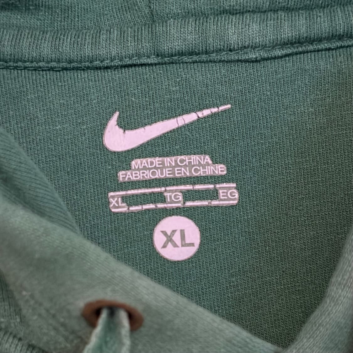 00s USA 미국 빈티지 나이키 오하이오주 스몰 스우시 후드티 상품이미지6