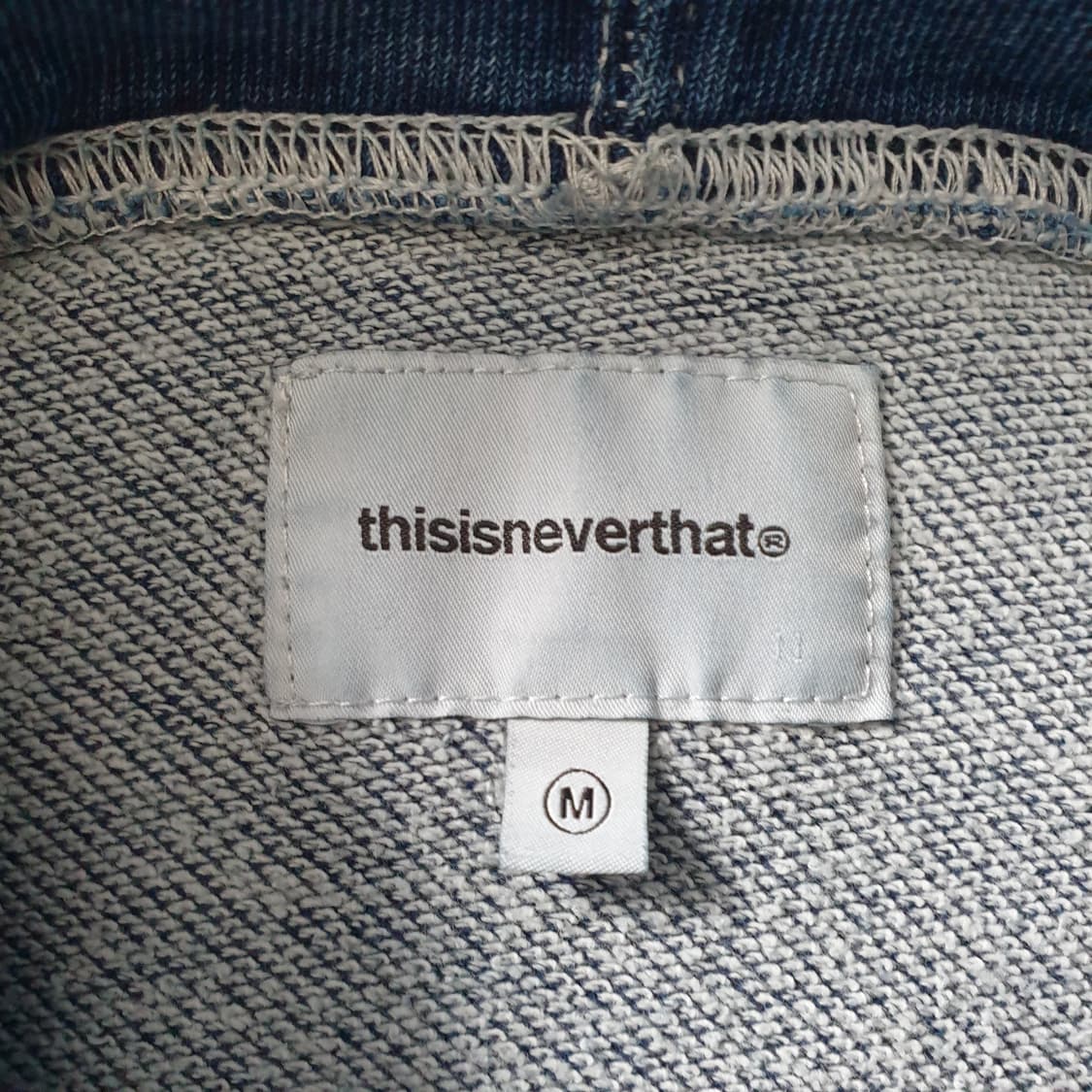 [무료배송] thisisneverthat 데님 후드티 상품이미지2