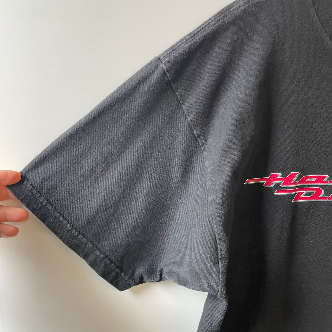 할리 데이비슨 프린팅 반팔 티셔츠 USA 상품이미지5