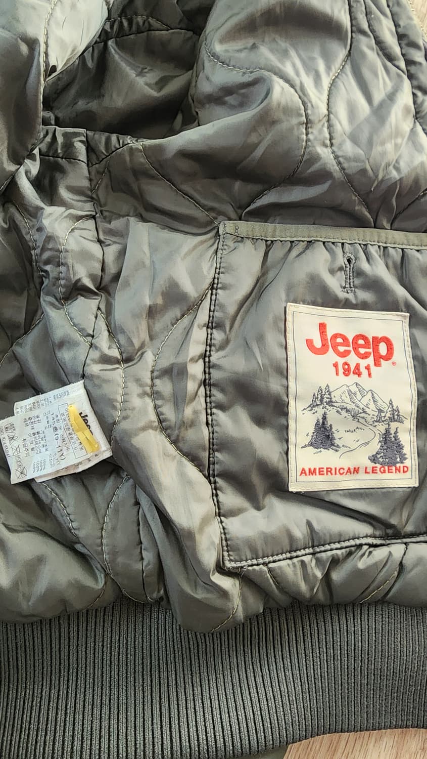 Jeep Kids 카키 항공 점퍼 145호 상품이미지4