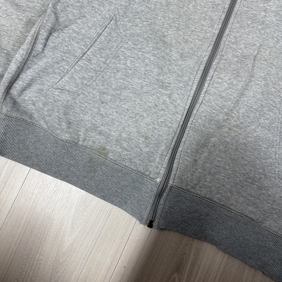 나이키 코튼 그레이 집업져지 상품이미지5