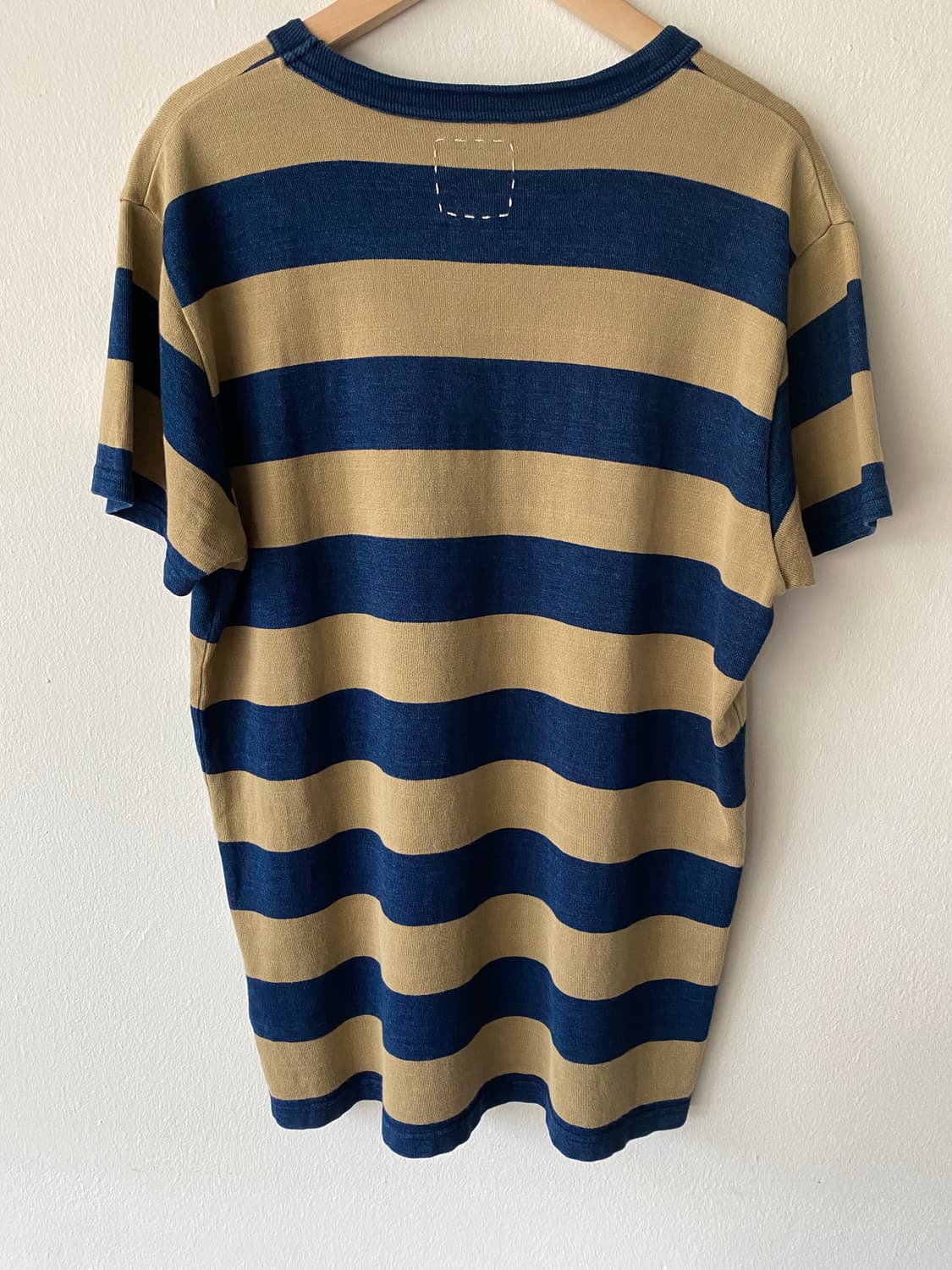 visvim 비즈빔 와이드 보더 스트라이프 반팔 상품이미지3