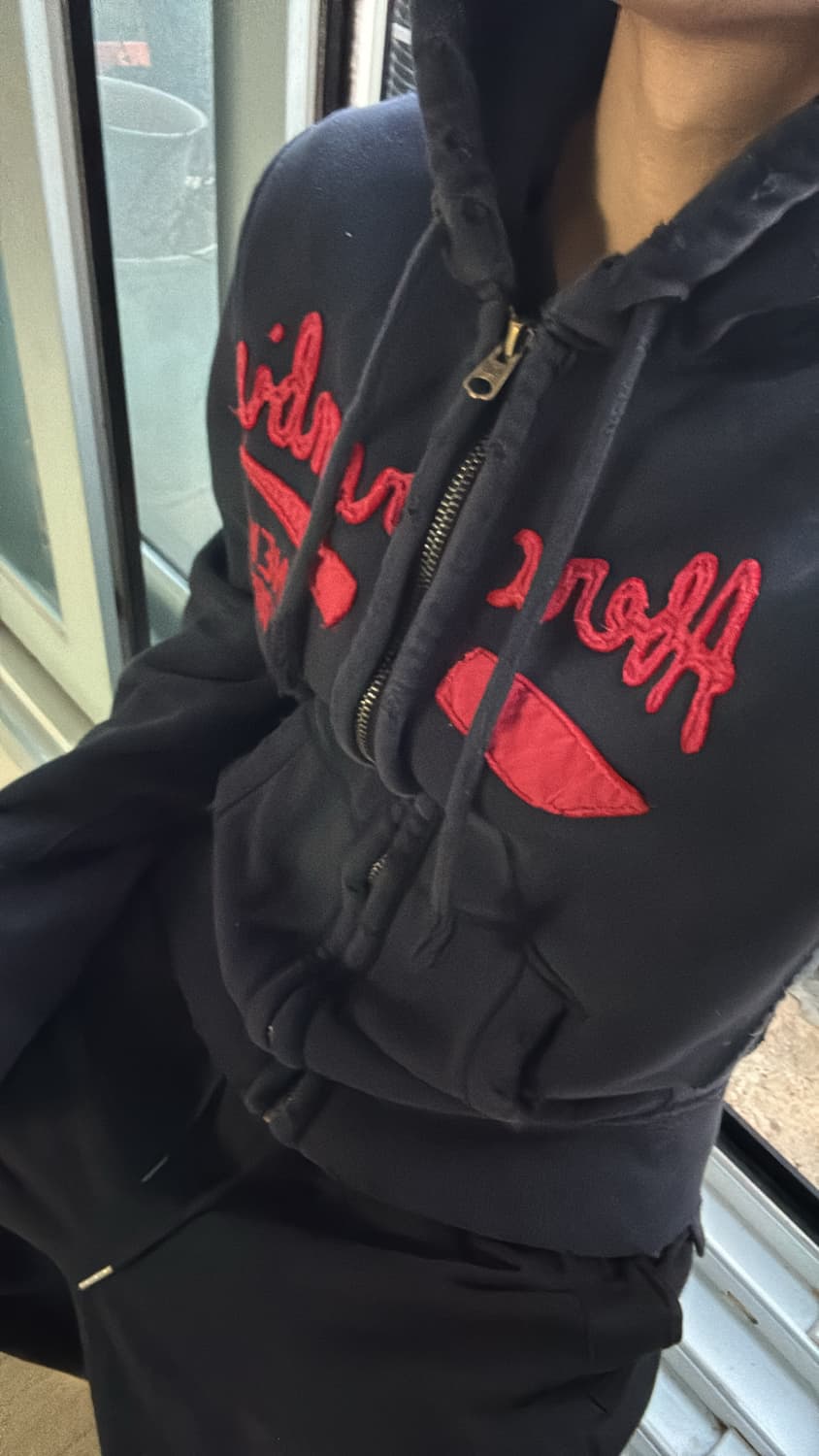 아베크롬비 데미지 디테일 후드직업 상품이미지2