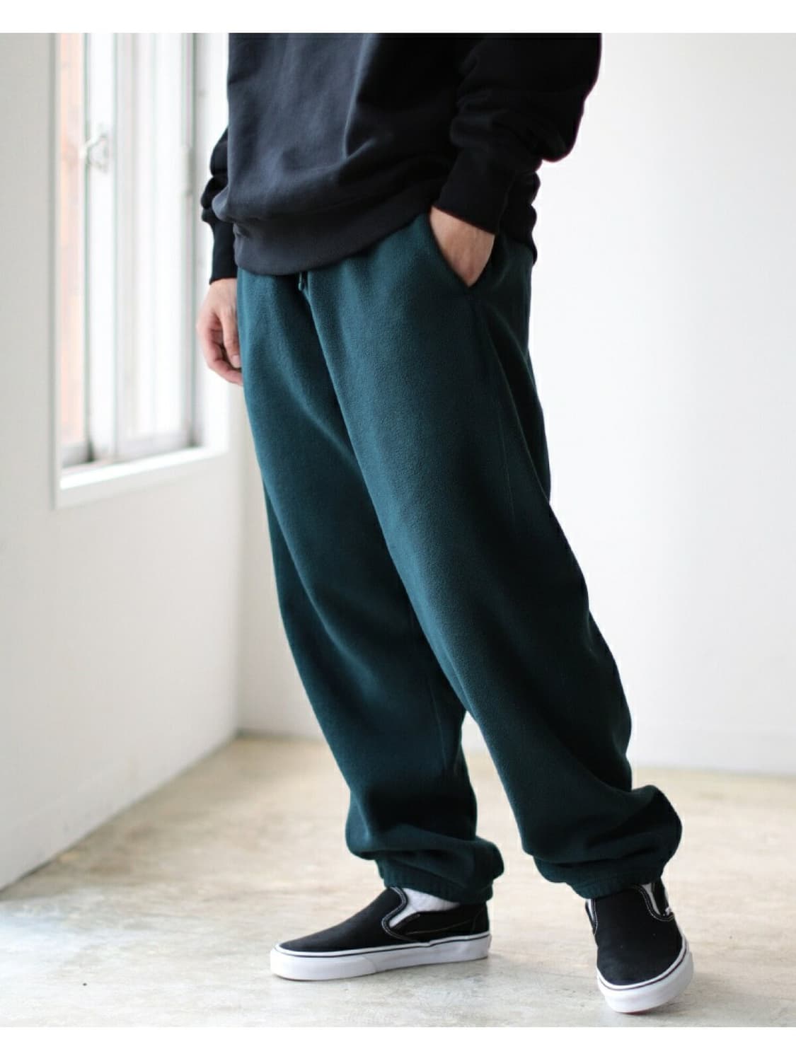 (M)Beams 빔즈 후리스 팬츠 상품이미지10