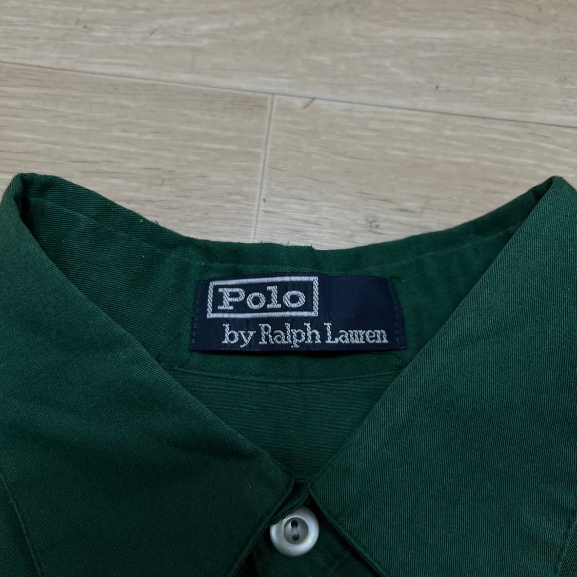 폴로 랄프로렌 스몰포니 반팔 셔츠 [그린] L/100 상품이미지5