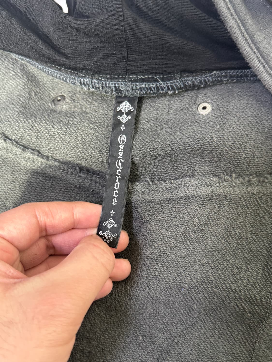 Ozz croce 후드 베스트 y2k vkei gothic 오즈온 상품이미지9