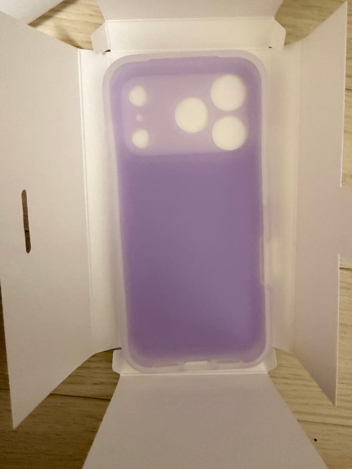 Plastic Ark 아이폰 케이스 라벤더 새제품 상품이미지1