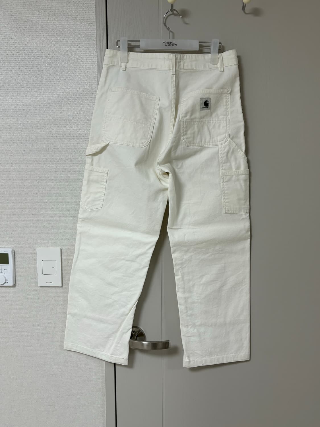칼하트 워크팬츠 화이트 27 상품이미지4