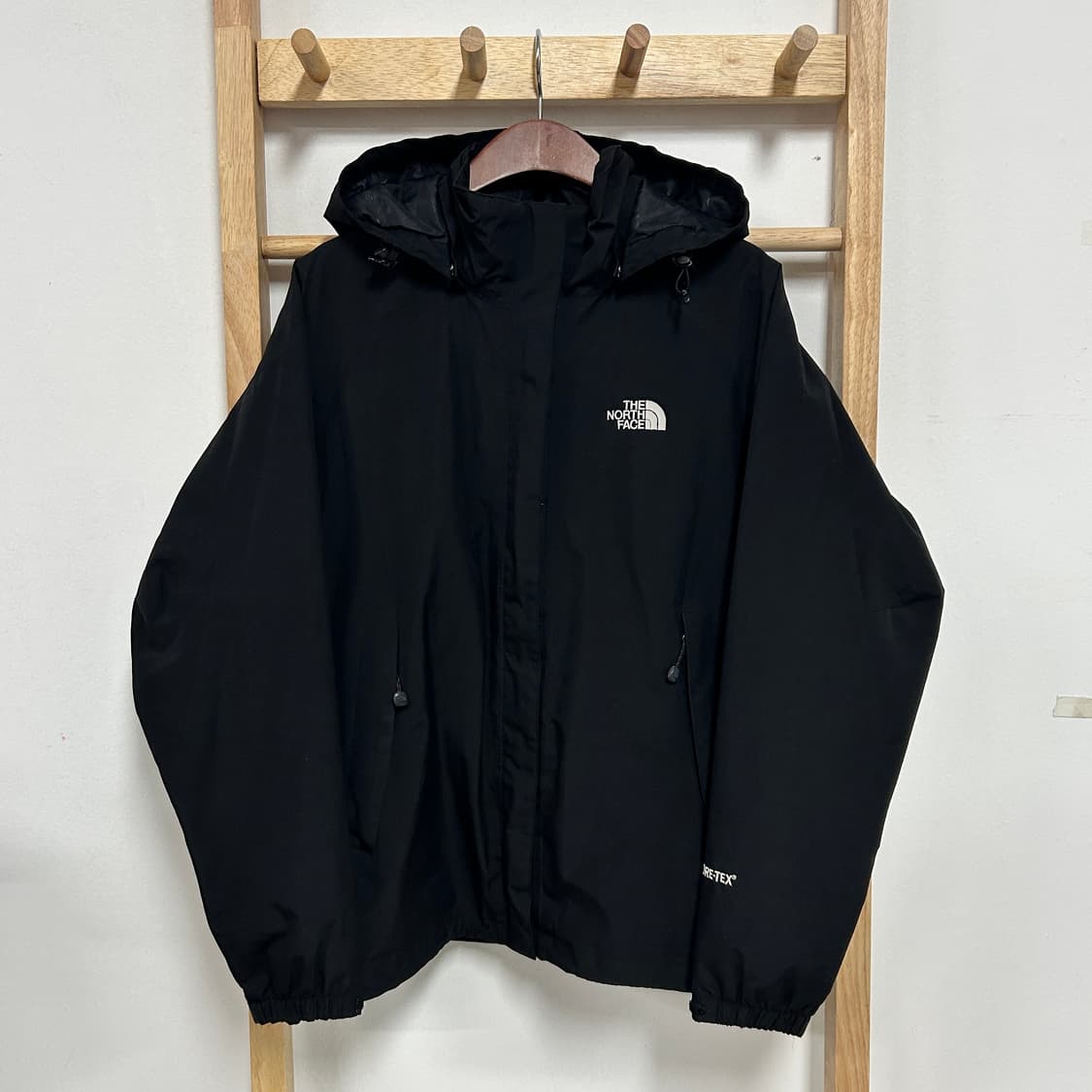 노스페이스 고어텍스 바람막이 자켓 블랙 상품이미지3