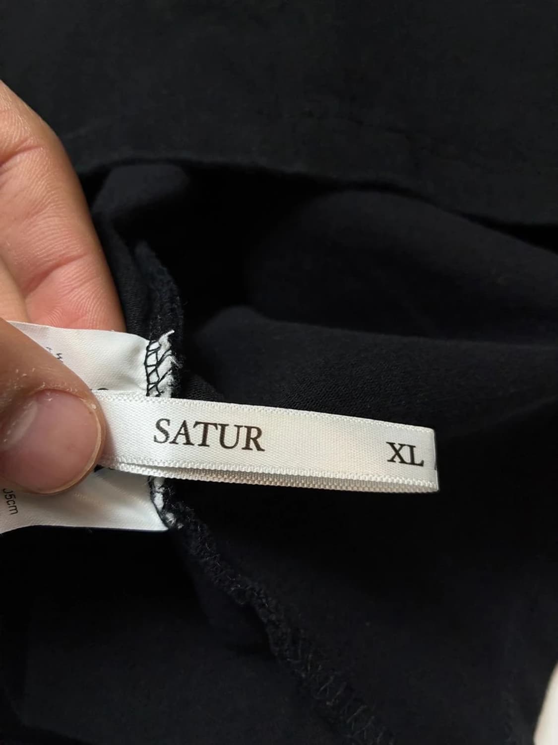 세터 SATUR 로고 자수 보야지 반팔 티셔츠 PN8616 상품이미지8