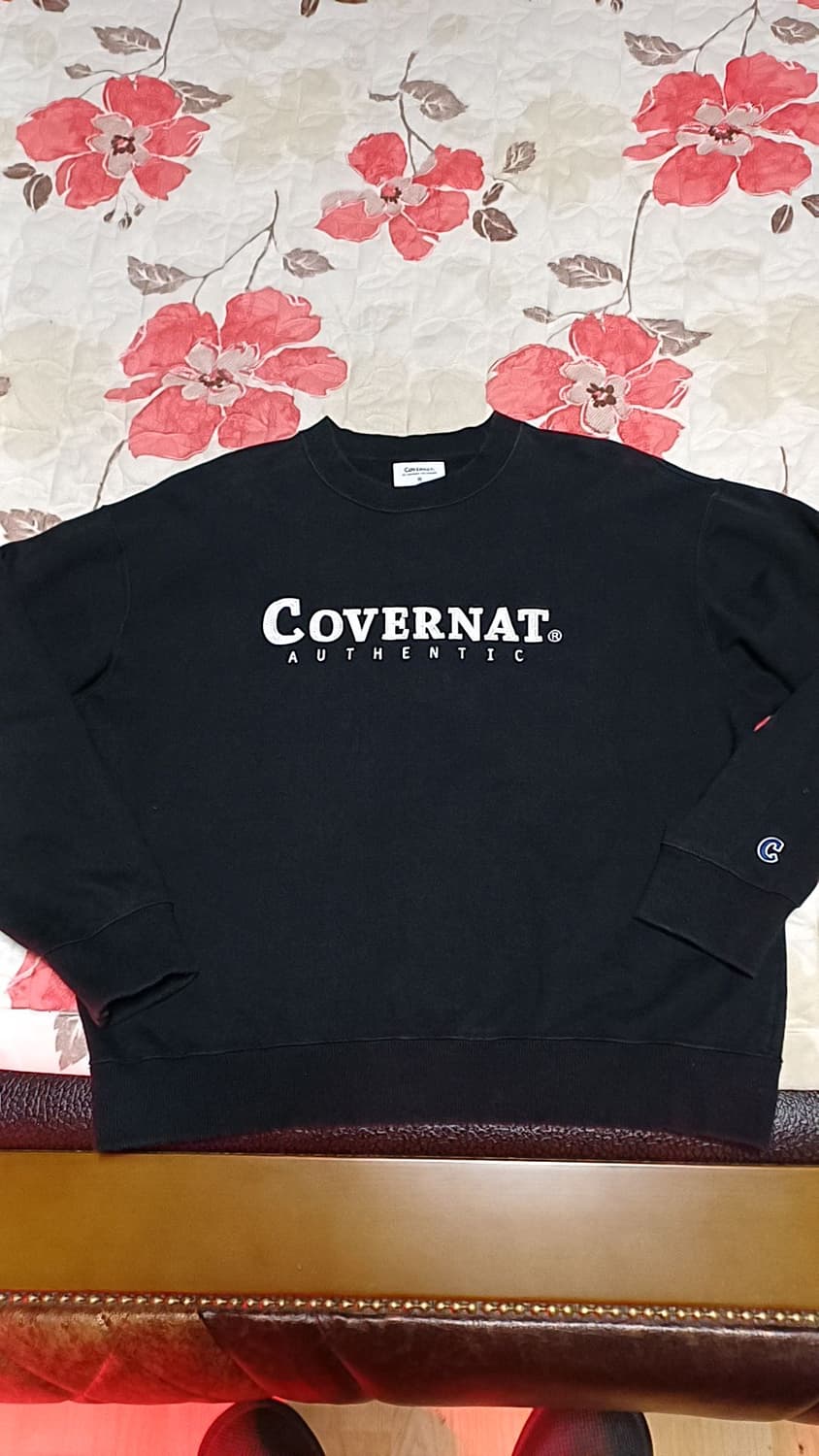 커버낫 오버핏맨투맨 M 여성66 가슴59 기장60 상품이미지1