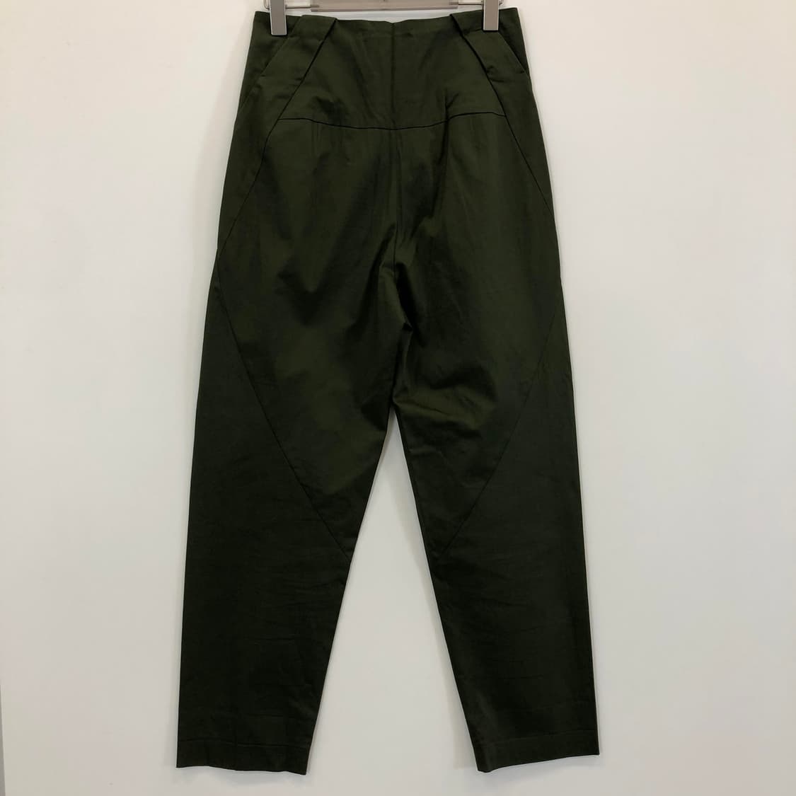 sandro 산드로 원턱 치노팬츠 26 인치 카키 상품이미지3