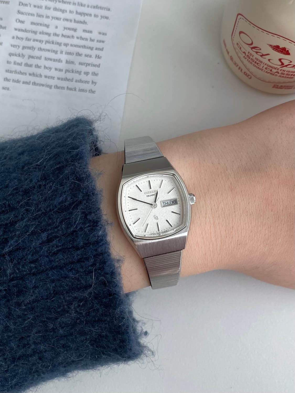 Citizen 시티즌 CQ 스노우 데이데이트 쿼츠 상품이미지5