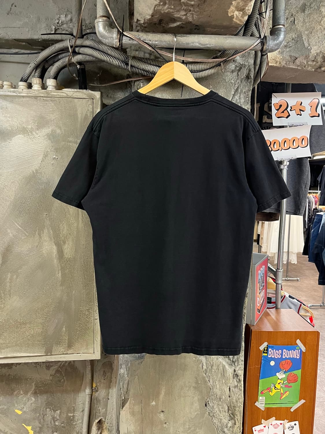 벤데이비스 포켓 반팔티 블랙 #csz4044 상품이미지2