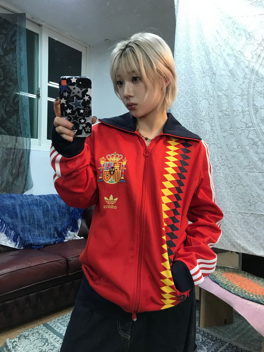 아디다스 미국 월드컵 스페인 저지 트랙탑  상품이미지1