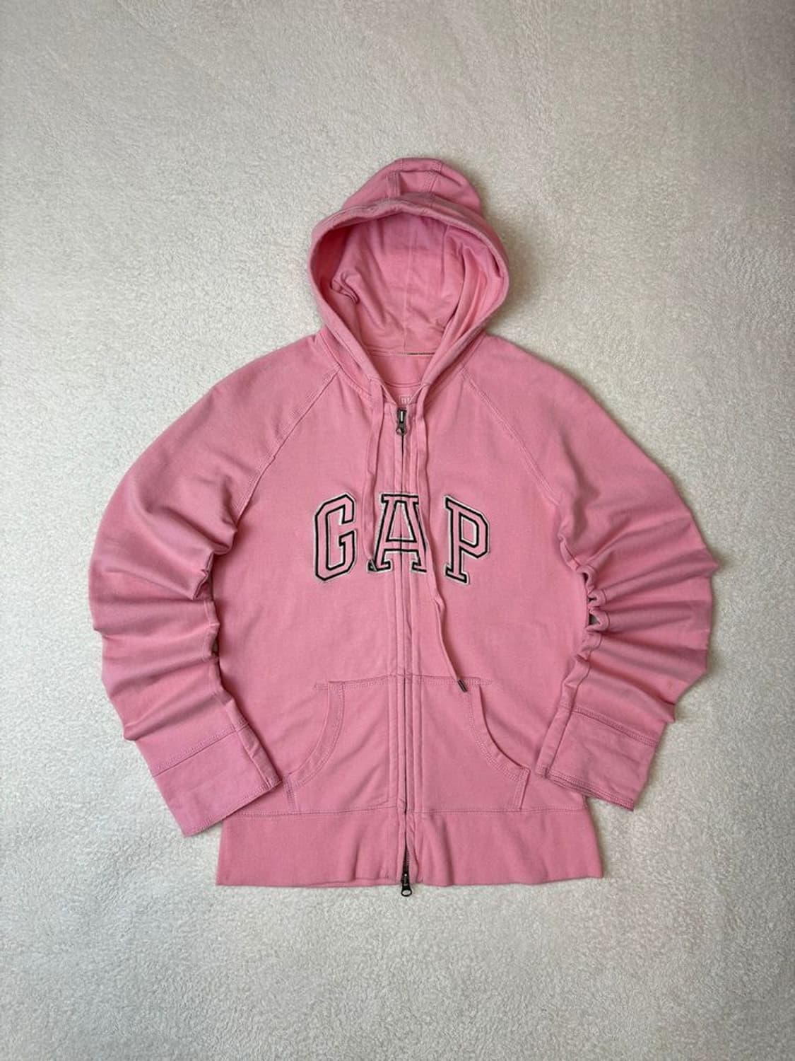 갭 GAP 스펠로고 투웨이 후드 집업 A1636 상품이미지1