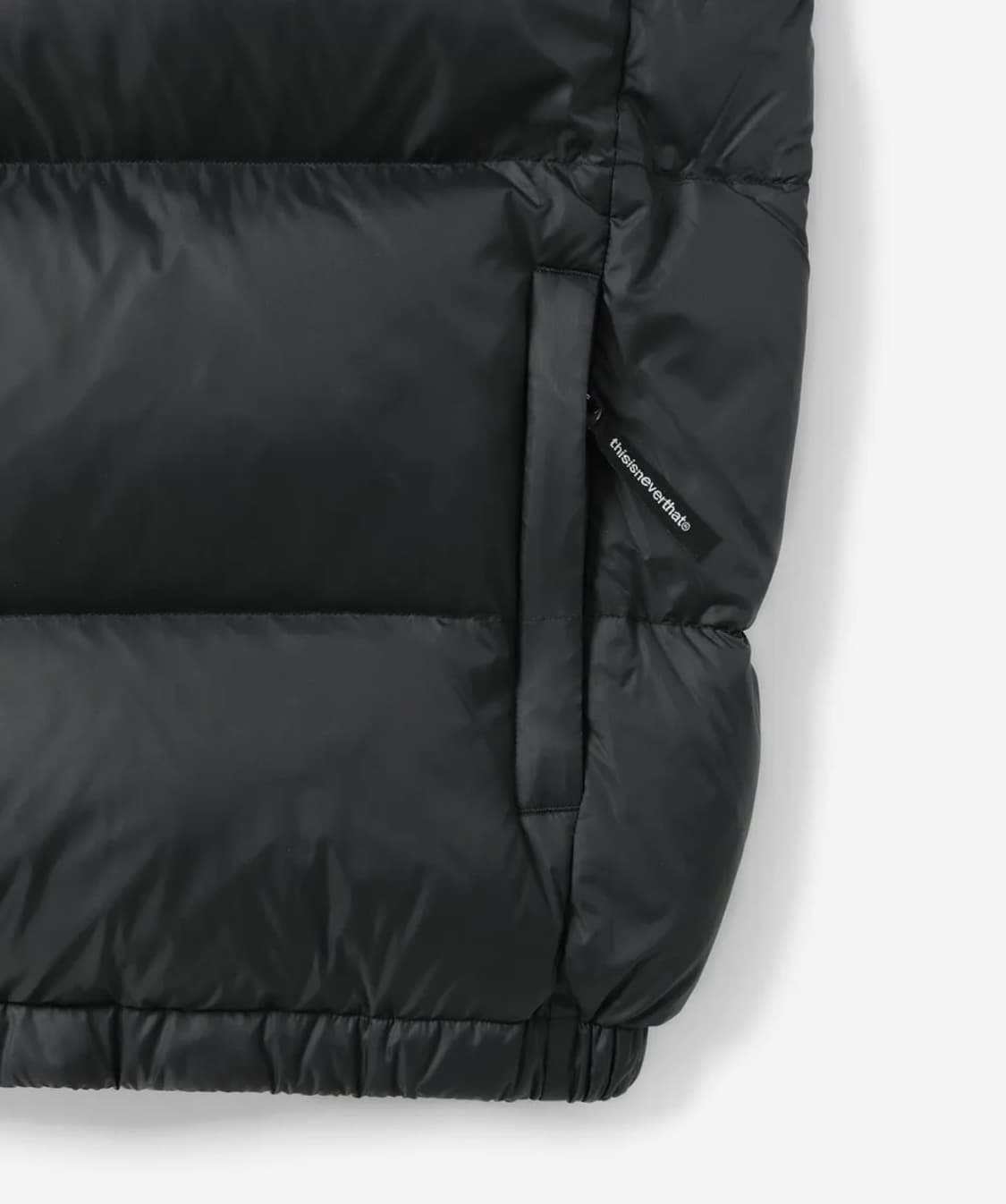 디스이즈네버댓 PERTEX® T Down Jacket Black 상품이미지3