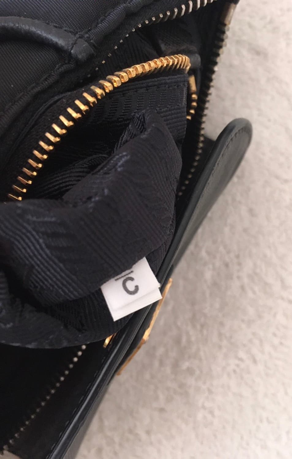 프라다 미니 크로스 체인 금장 상품이미지9