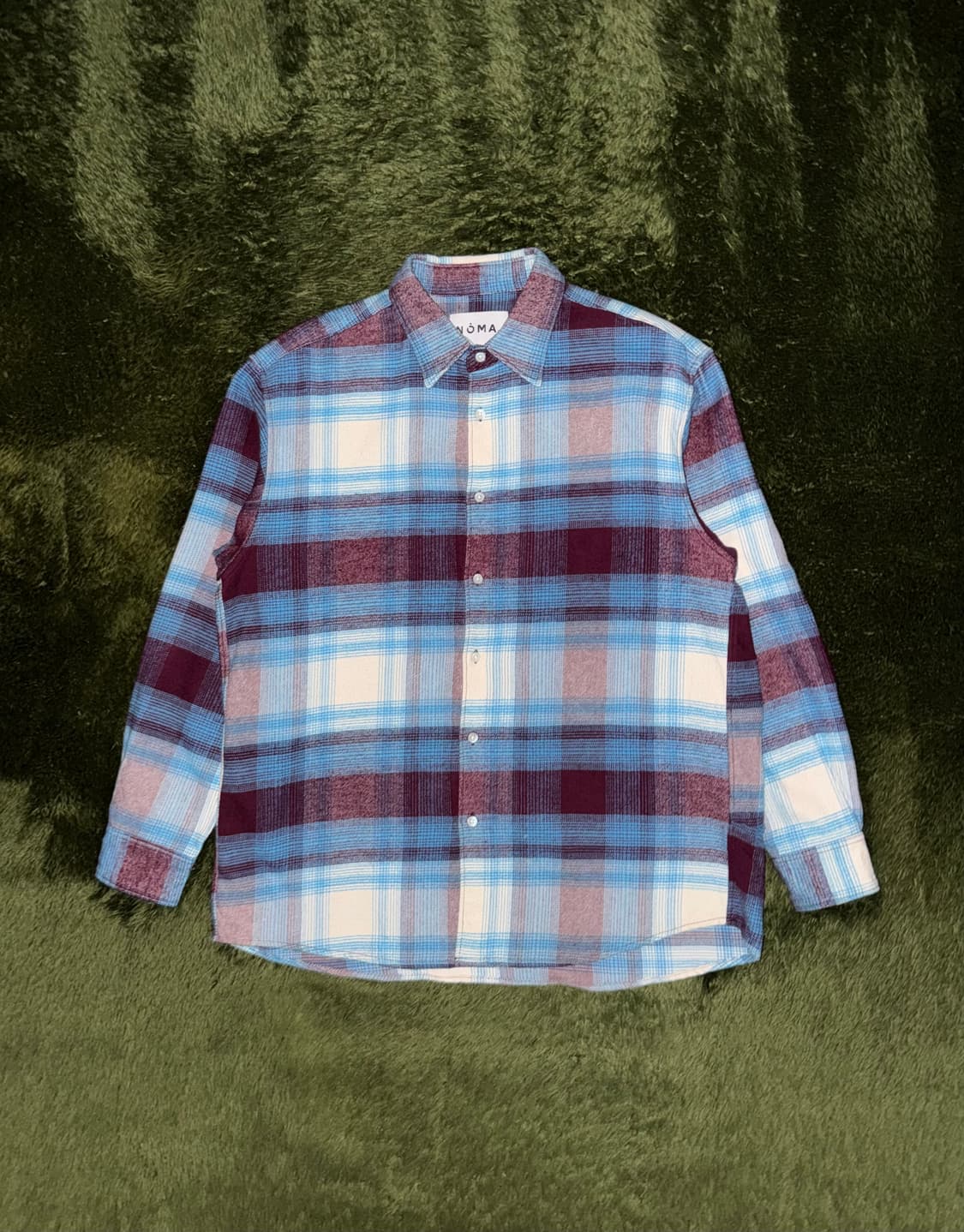 [3] NOMA TD 노마 멀티 체크 플란넬 셔츠 상품이미지1