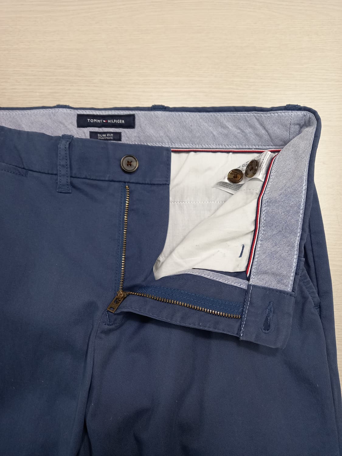 31 Tommy&Hilfiger 스판 슬림일자 치노 챠콜네이비31-509 상품이미지6