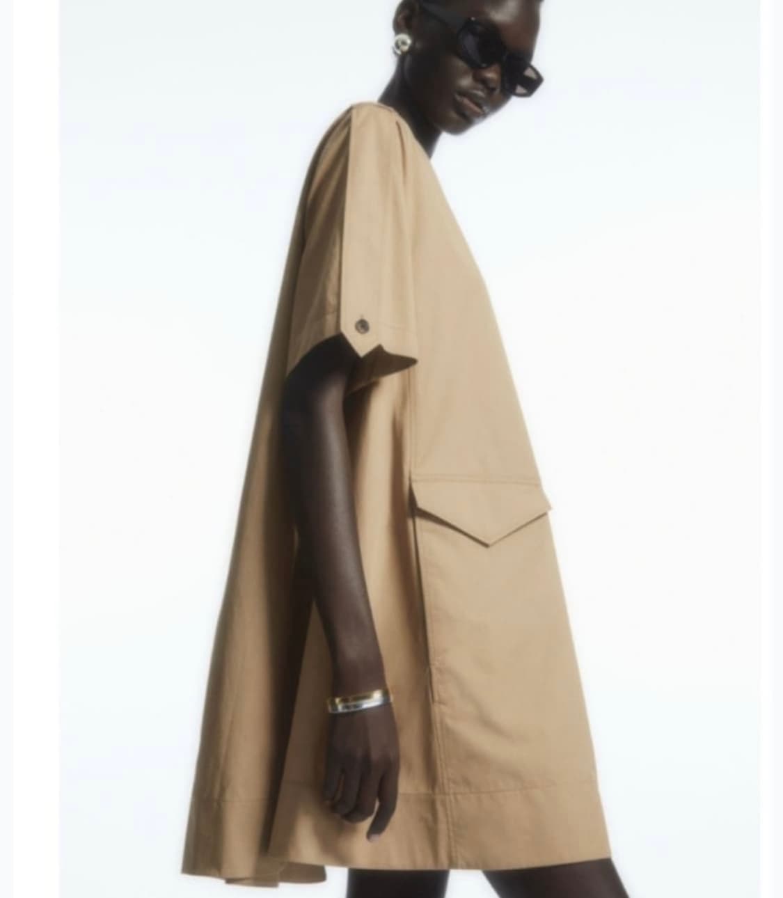 Cos A라인 유틸리티 미니 드레스 코스 원피스 상품이미지1