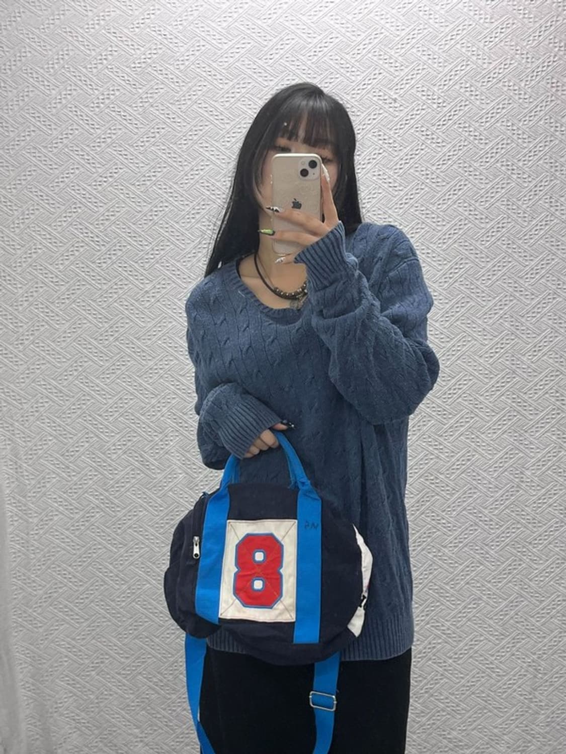 타미힐피거 빈티지 레트로 Y2K 보스턴 크로스백 C08836 상품이미지1