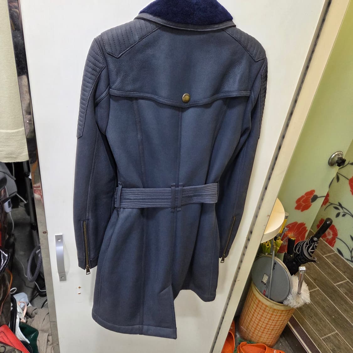 버버리 시어링 무스탕 코트 상품이미지3