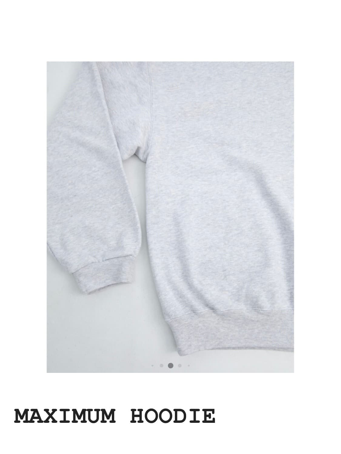 (XL) 77c maximum hoodie 상품이미지4