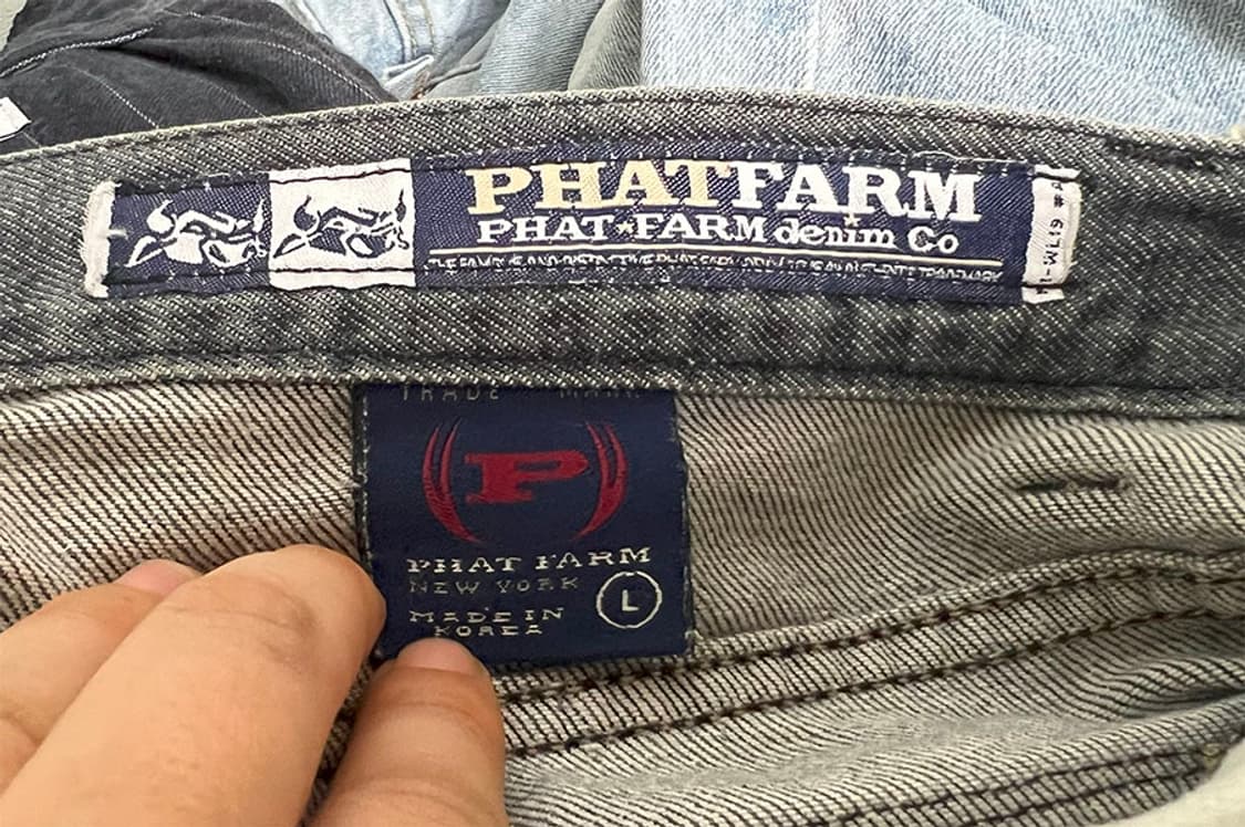 PHAT FARM 팻팜 남자 청바지 춘추 와이드 카펜터 M 31 상품이미지6