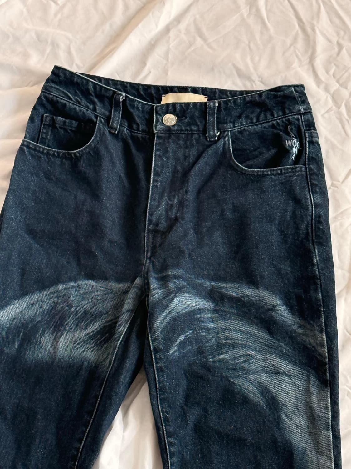 Paloma wool vida printed denim pants 상품이미지4