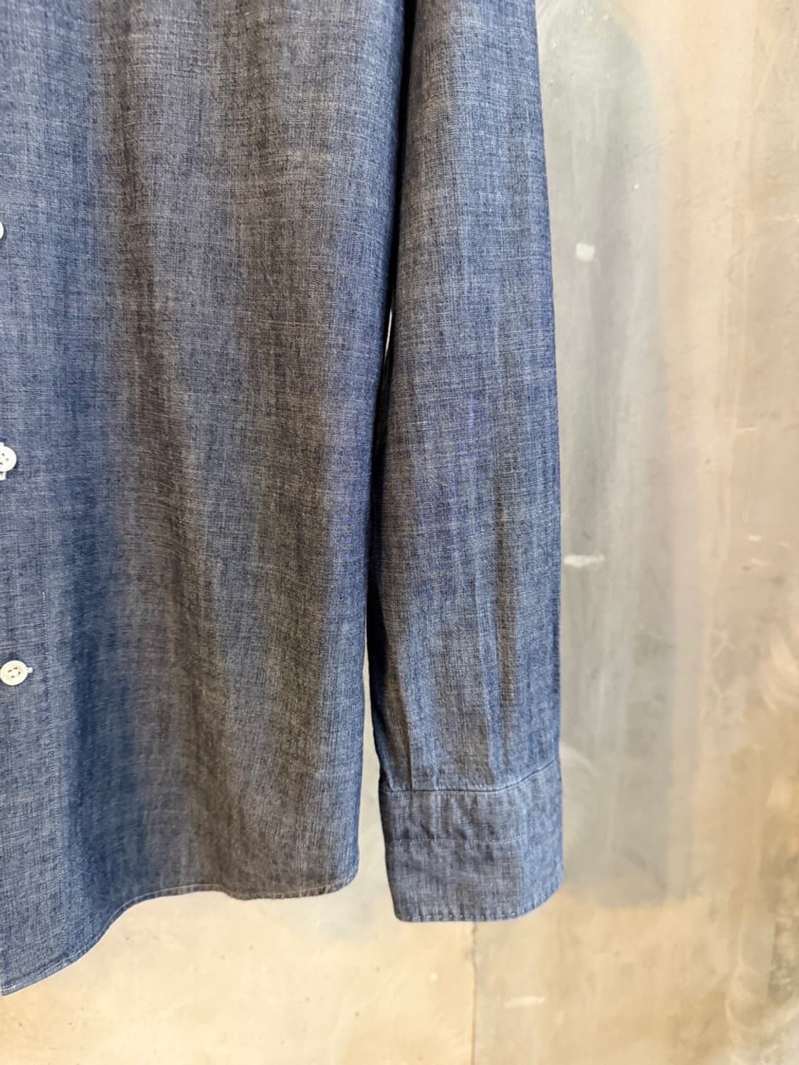 BOGGI 보기 샴브레이 셔츠 100 상품이미지6