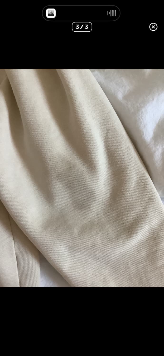 스투시 베이직후드집업 화이트 상품이미지3