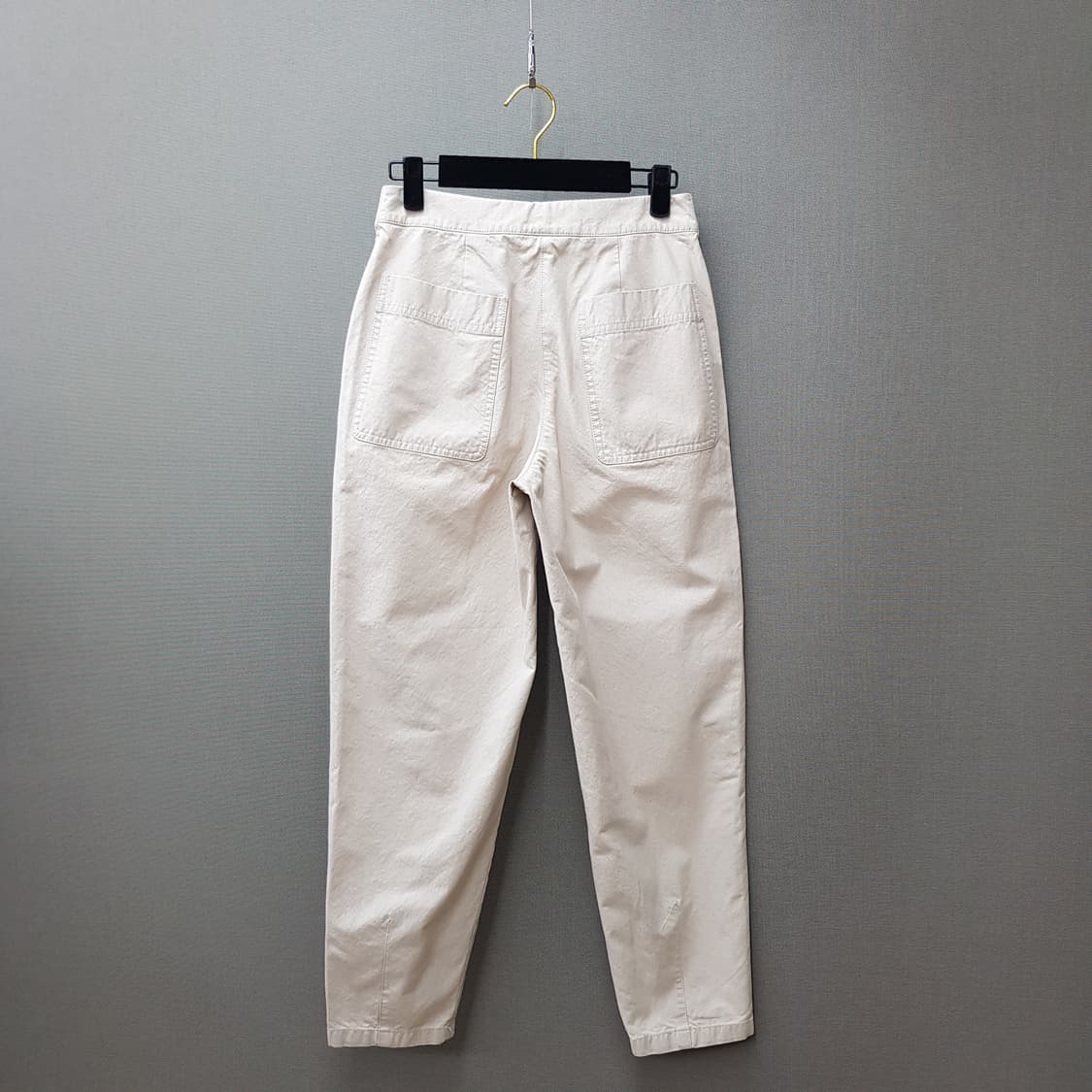 한섬 랑방 코튼 테이퍼드 팬츠 61-90사이즈 상품이미지4